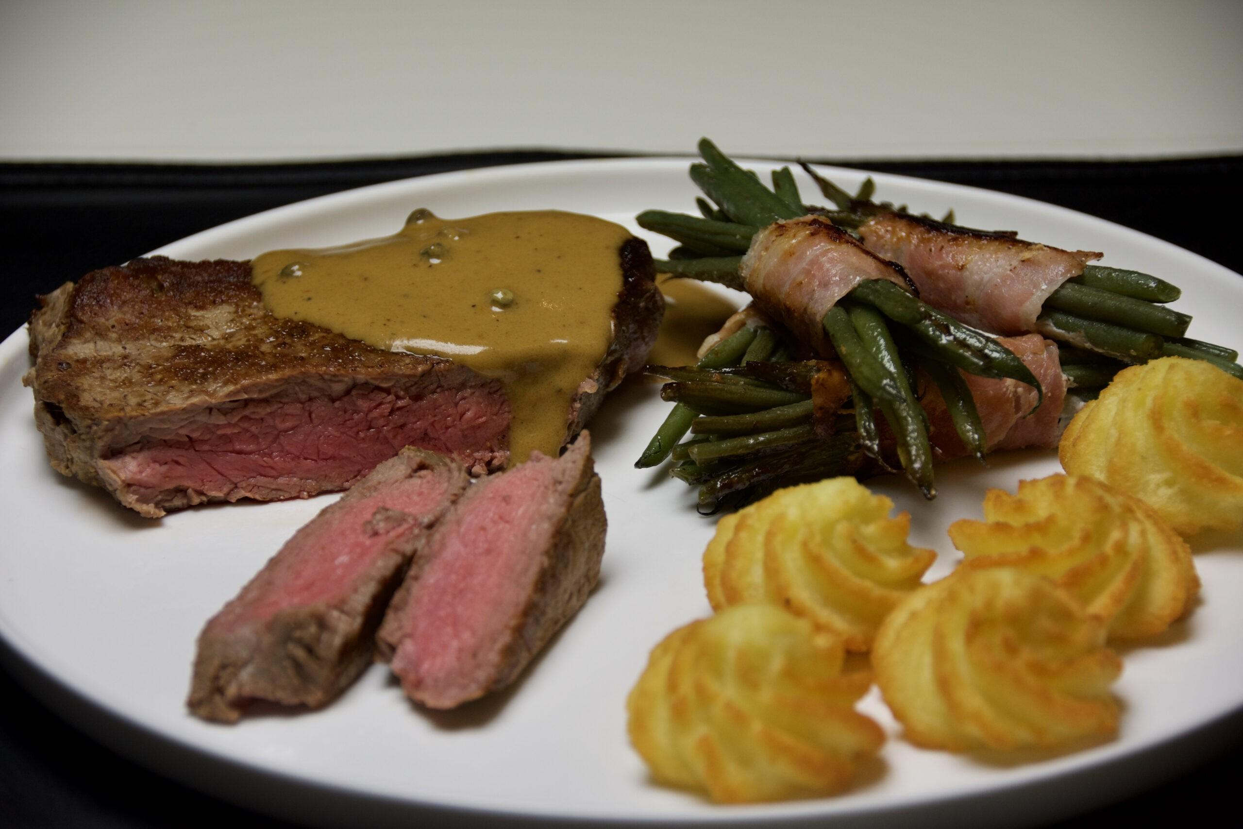 Steak au poivre