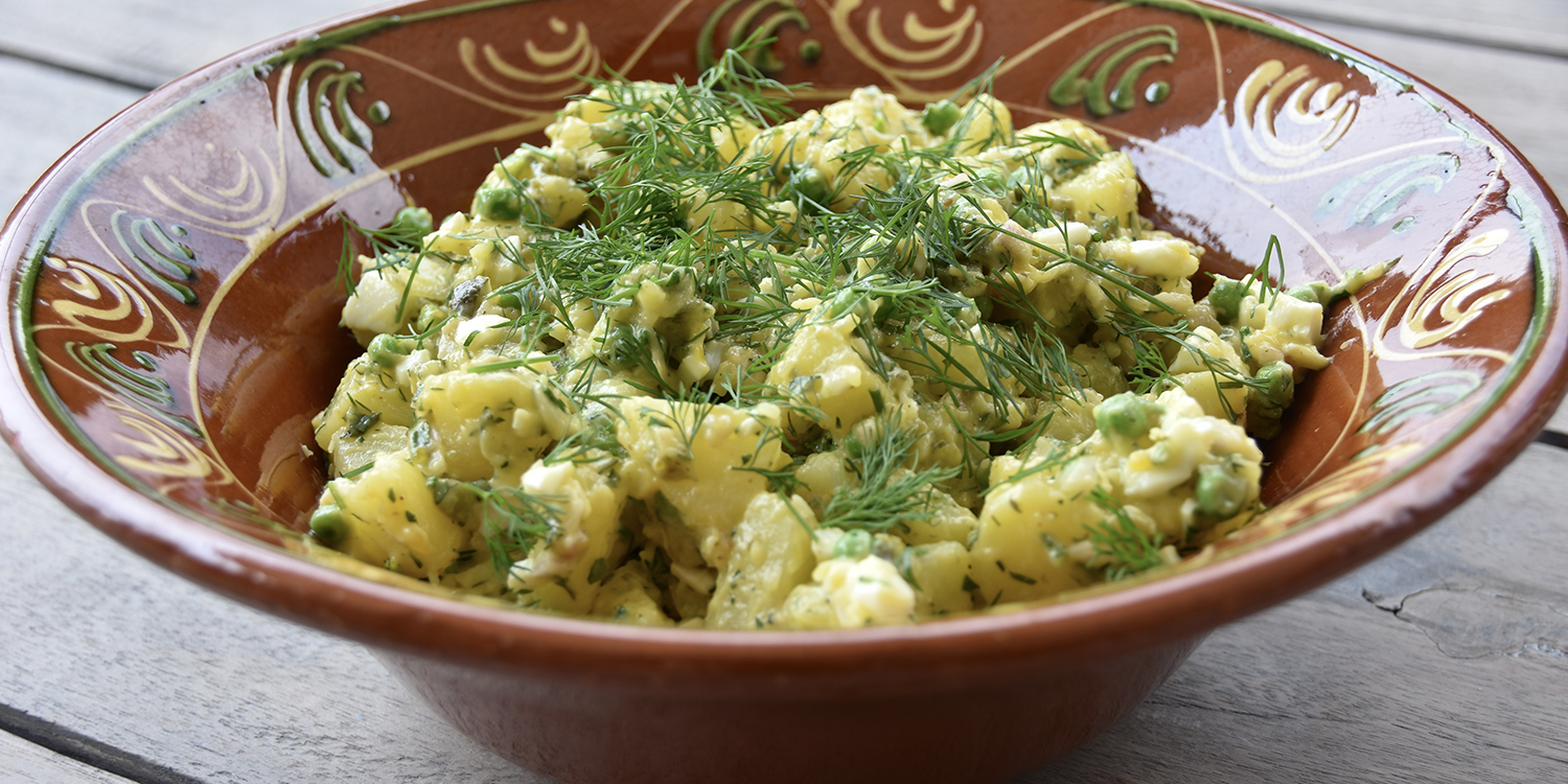 Klassieke aardappelsalade