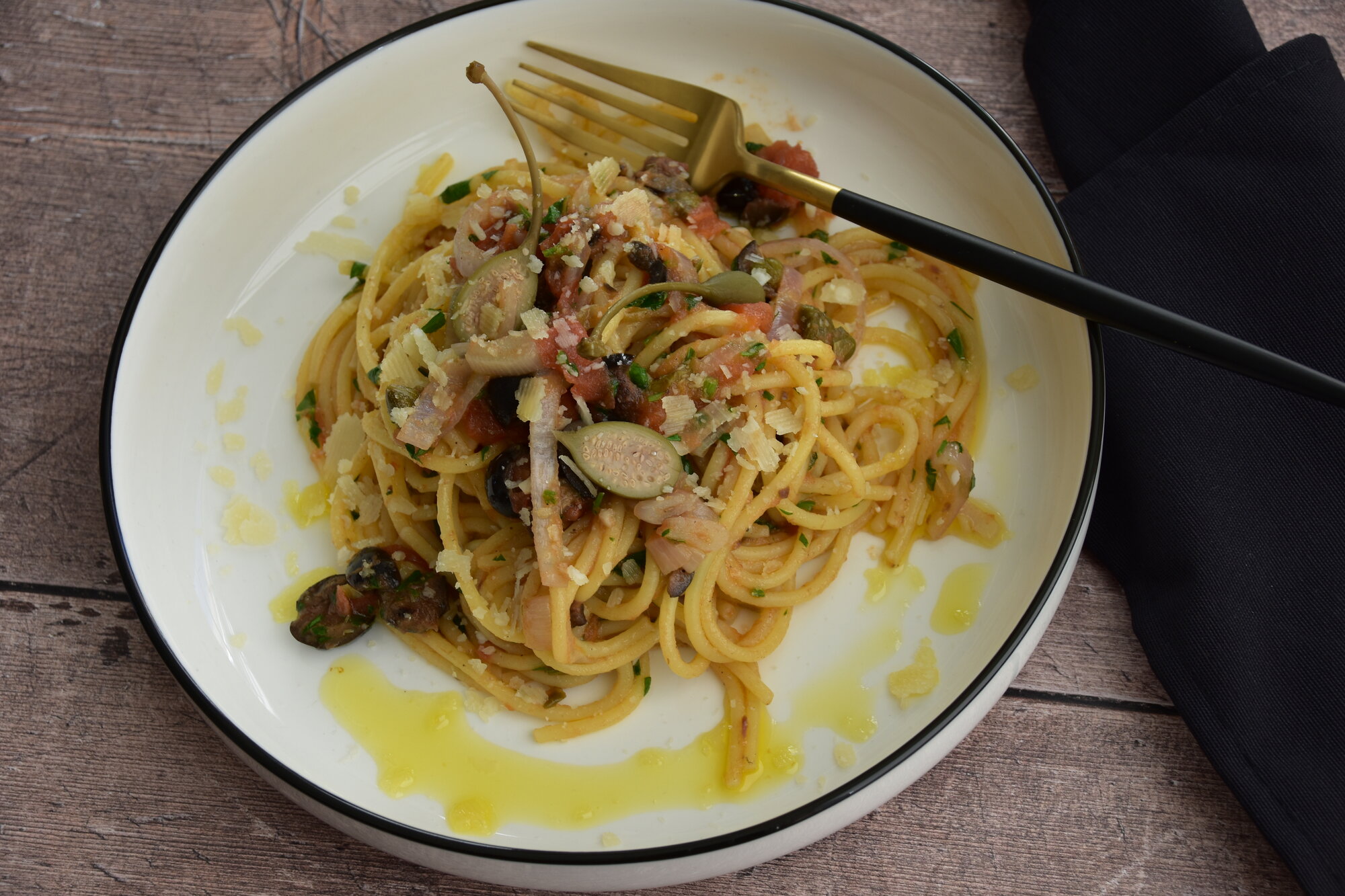 Spaghetti alla puttanesca