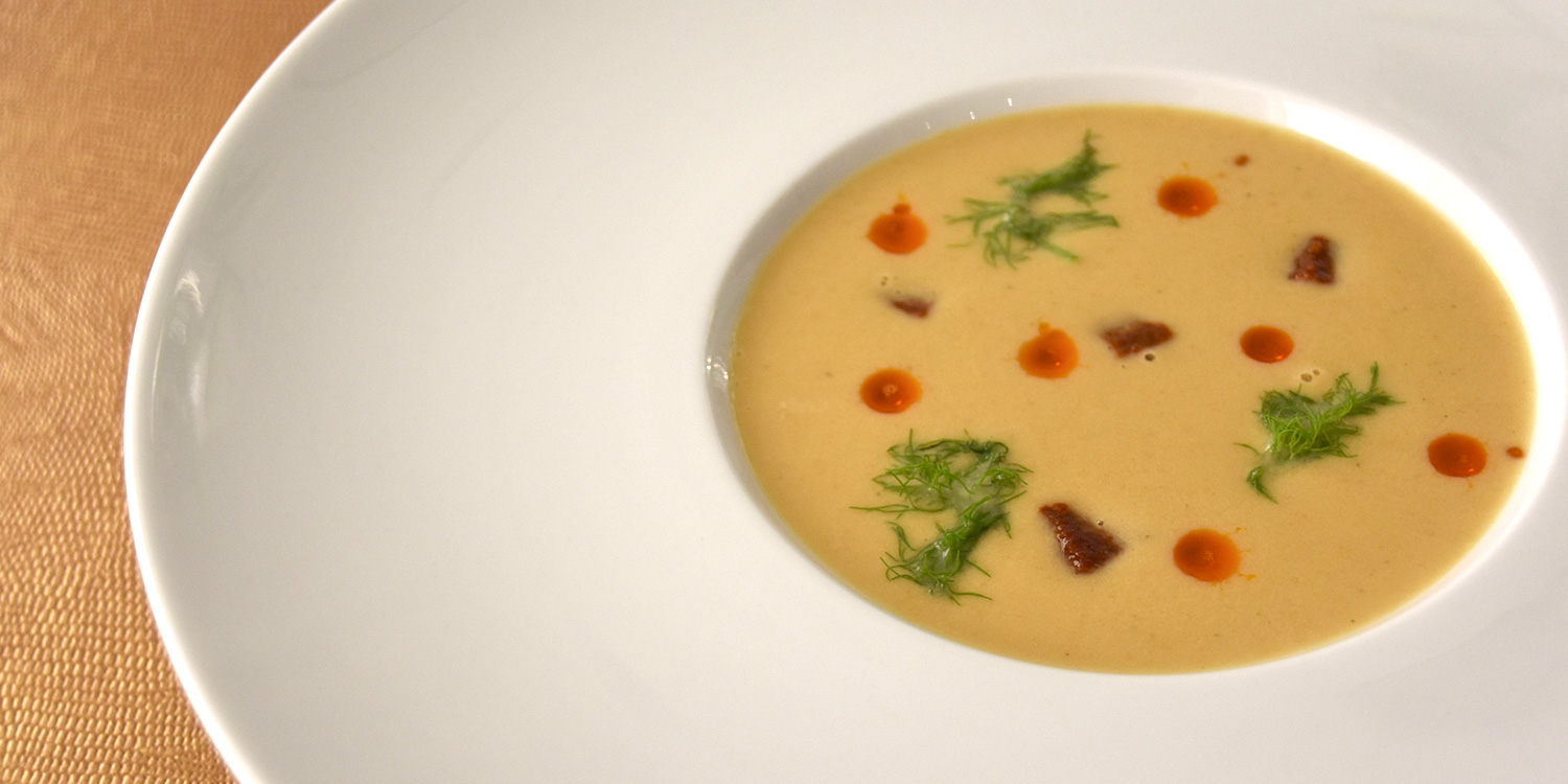 Venkelsoep met chorizo - Kerstkeuken van Liselotte