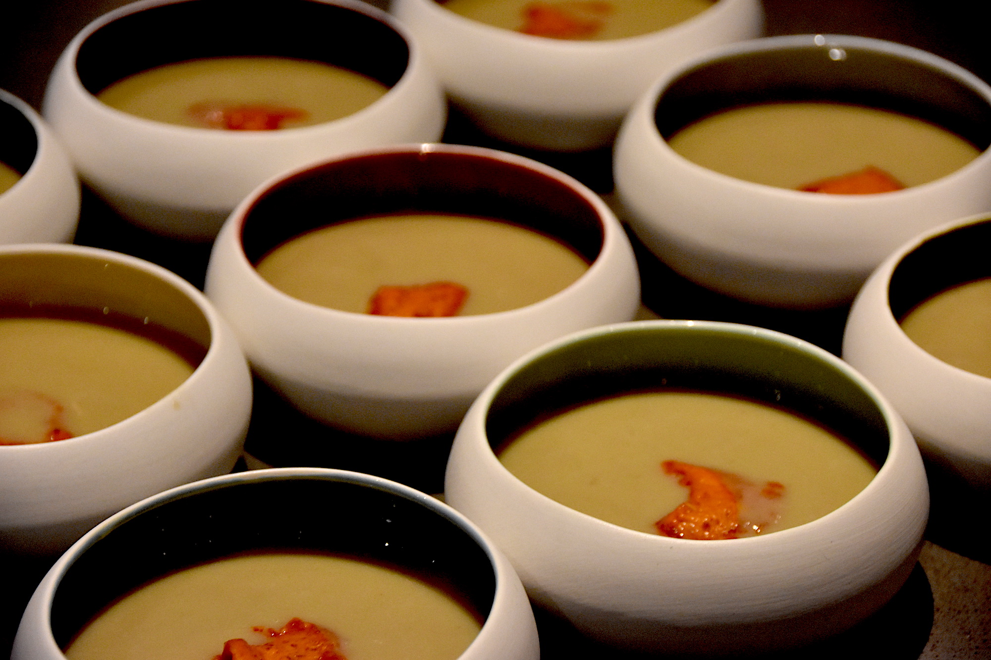 Witte bonensoep met witloof en chorizo